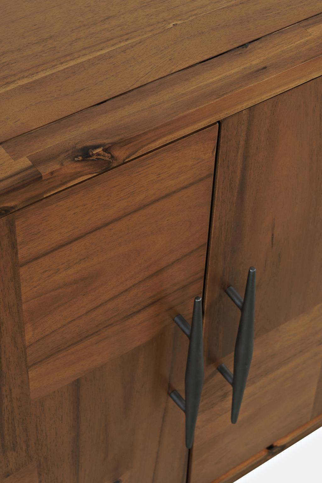 Colhane Cabinet Acacia Wood 2 Door Cedar by Homeportonline