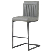 Ronan Polyurethane Counter Stool Antique Graphite Grey by Homeportonline