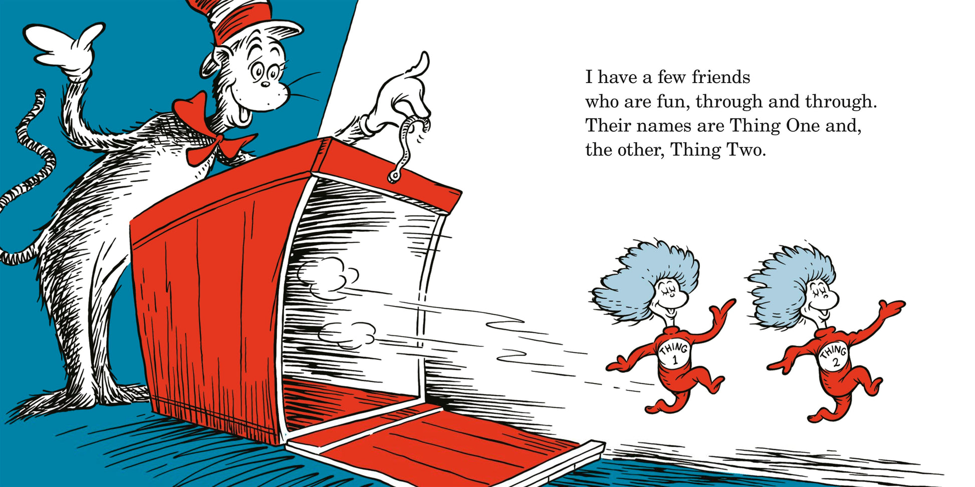 Dr. Seuss Book I Am the Cat in the Hat (7x7 Board Book) by Homeportonline