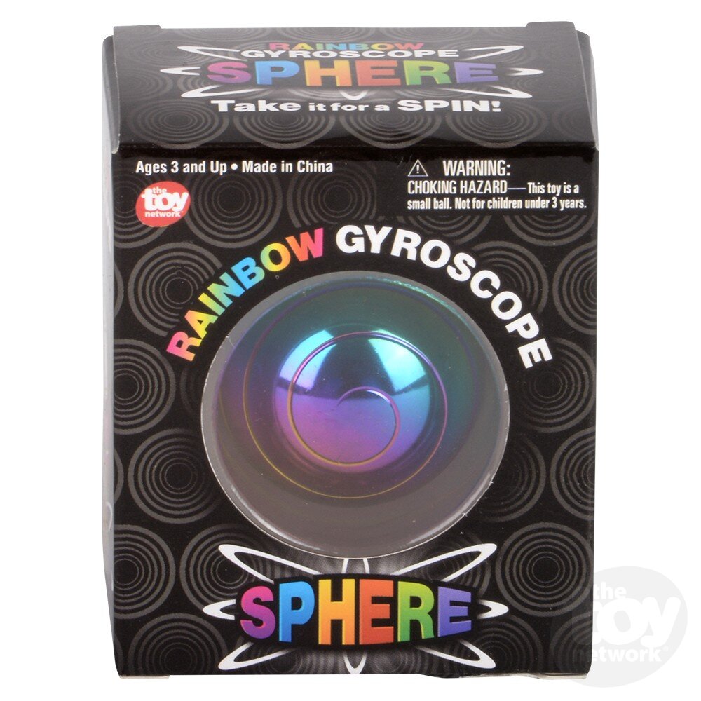 Gyroscope Rainbow Sphere by Homeportonline