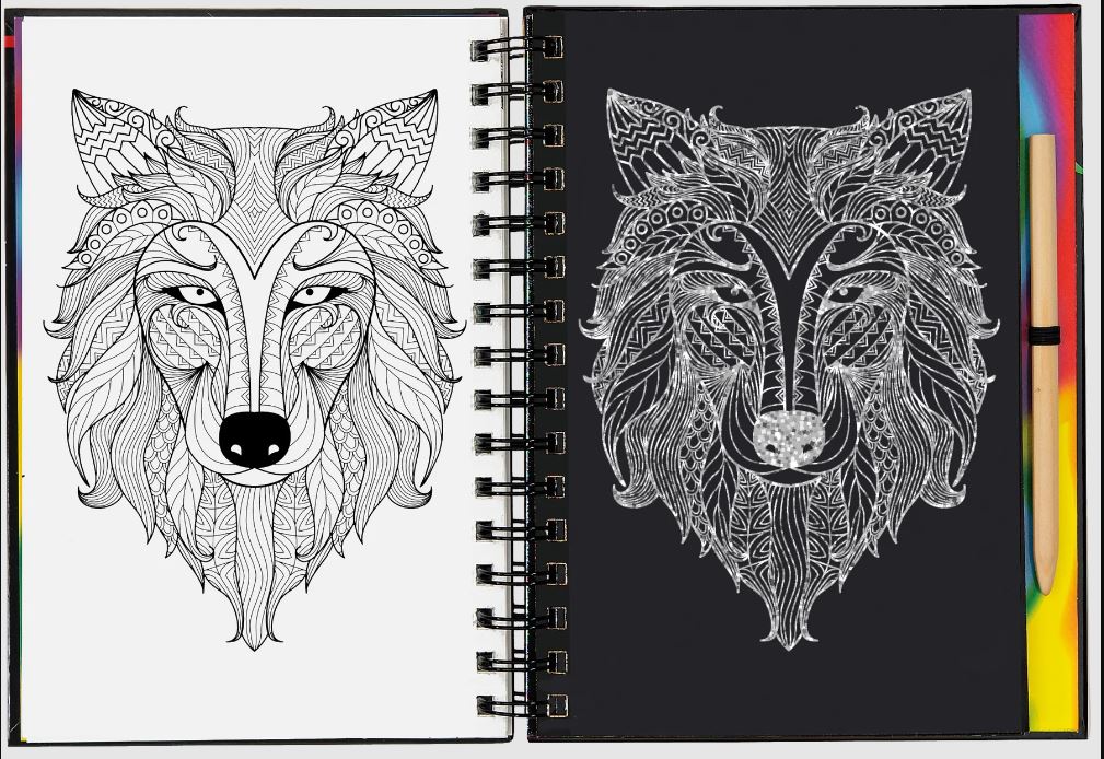 Scratch And Sketch Trace Along Activity Book Extreme by Homeportonline