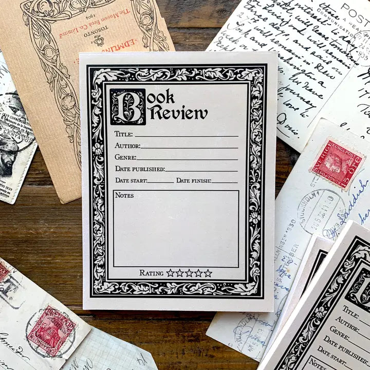 Book Review Notepad