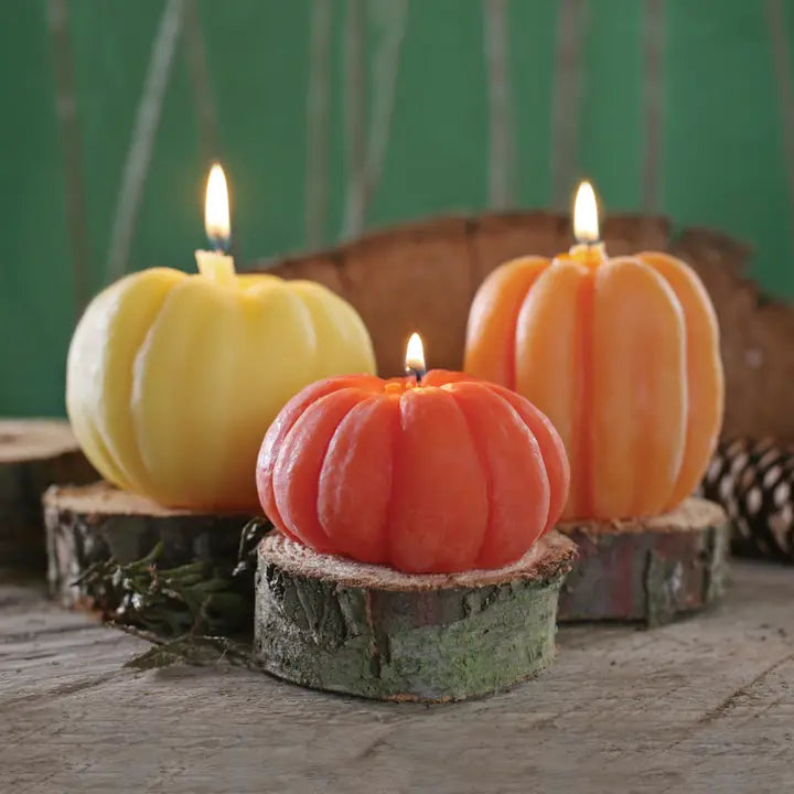 Sale!-Beeswax Pumpkin Candle