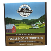 Dark Chocolate Maple Mocha Truffles