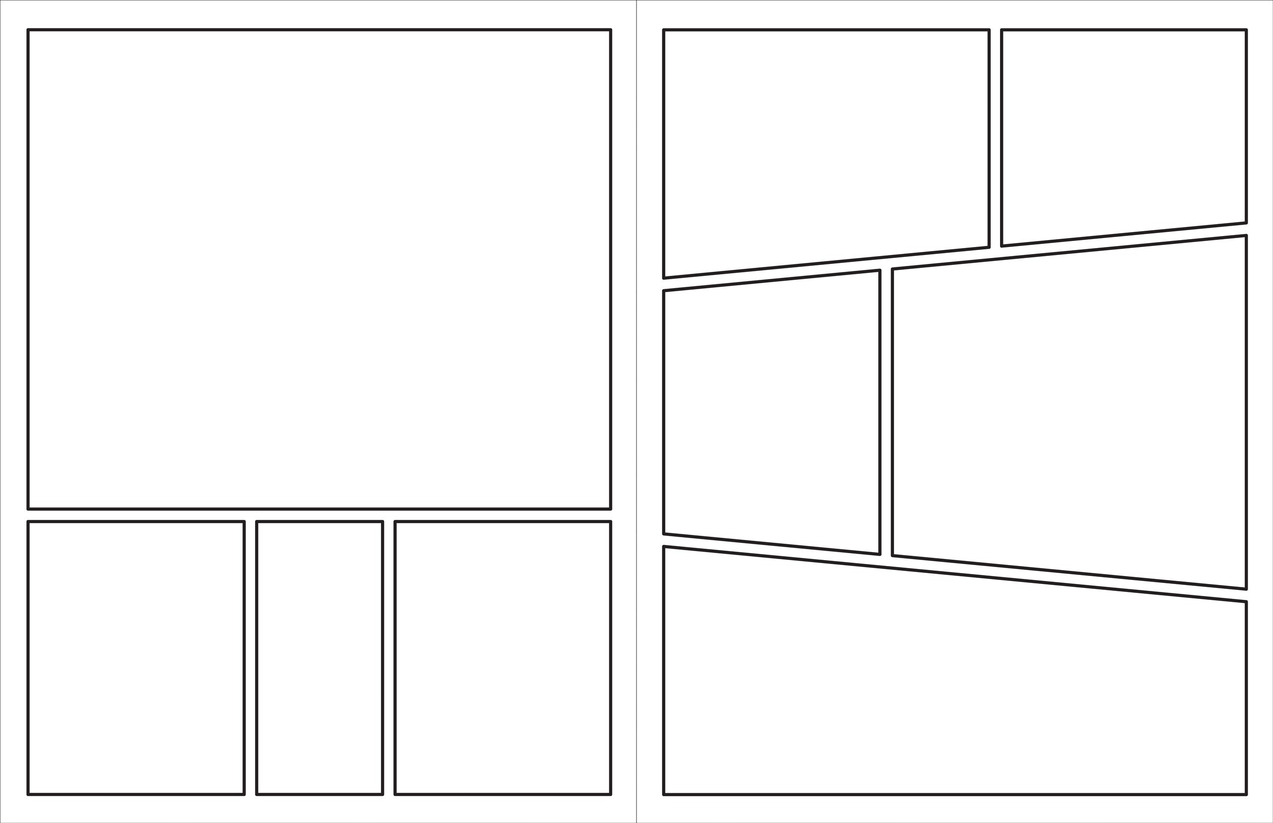 Art Center Blank Comic Book 64 Page by Homeportonline