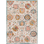 Ankara 5'3" X 7' Rug Cream and Medium Grey by Homeportonline