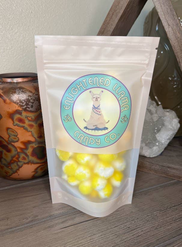 Freeze Dried Candy - Pucker Up Poofs a lemony freeze dried treat by SidePony Boutique