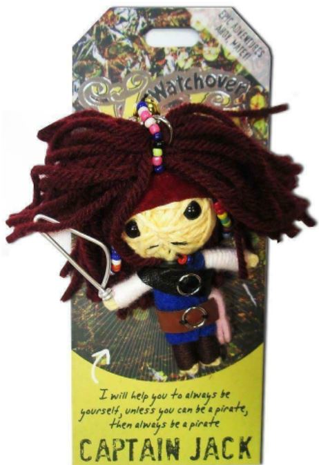 Watchover Voo Doo Doll Captain Jack by Homeportonline