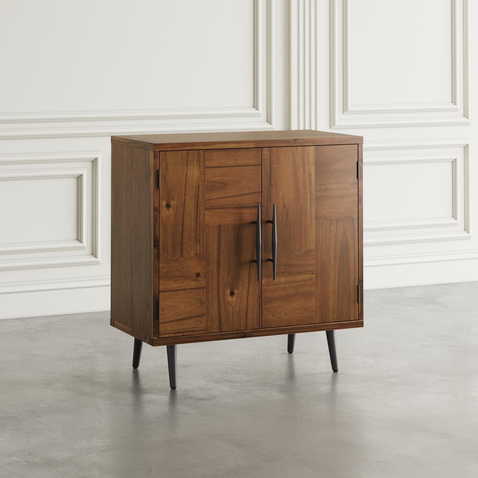 Colhane Cabinet Acacia Wood 2 Door Cedar by Homeportonline