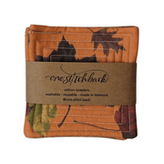 Fall Foliage Quilted Coasters