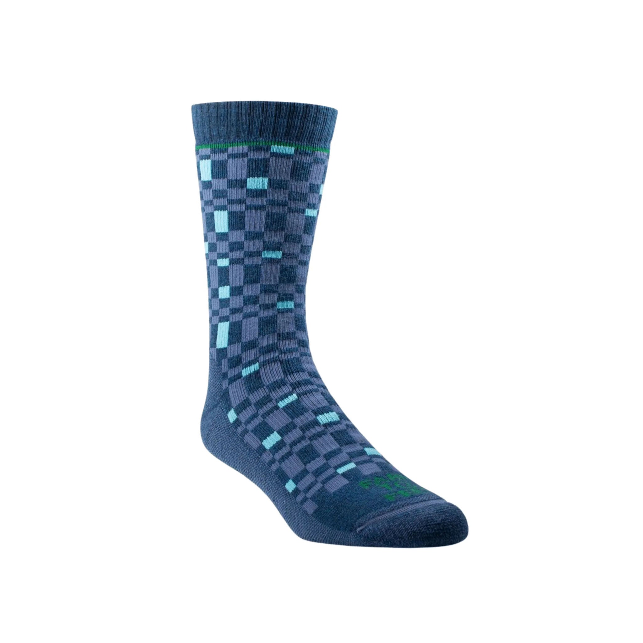 Farm To Feet Women's Everyday Seattle Full Cushion Crew Socks - Denim by Lenny's Shoe & Apparel