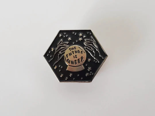 The Future is Queer Pin by Wild Lark