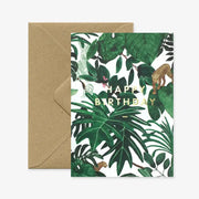 Happy Birthday Card - Jungle
