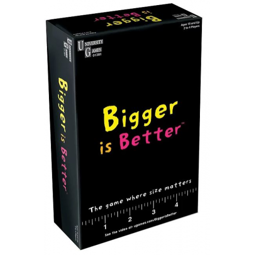 Board Game Bigger Is Better by Homeportonline