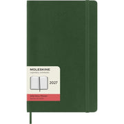 Moleskine Classic 12 Month 2027 Daily Planner, Soft Cover, Large (5 x 8.25), Myrtle Green, 400 pages