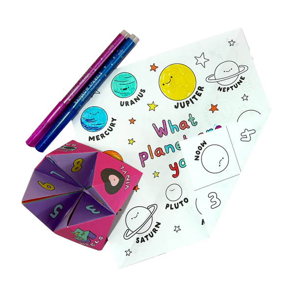 Paper Activity Kit D.I.Y. Fortune Tellers by Homeportonline