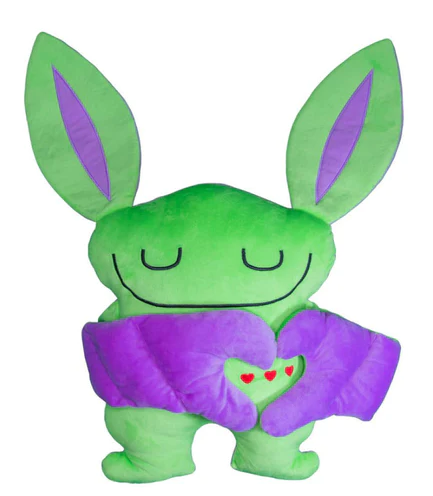 Bumpas Weighted Sensory Plush Shin Shin Green & Purple by Homeportonline