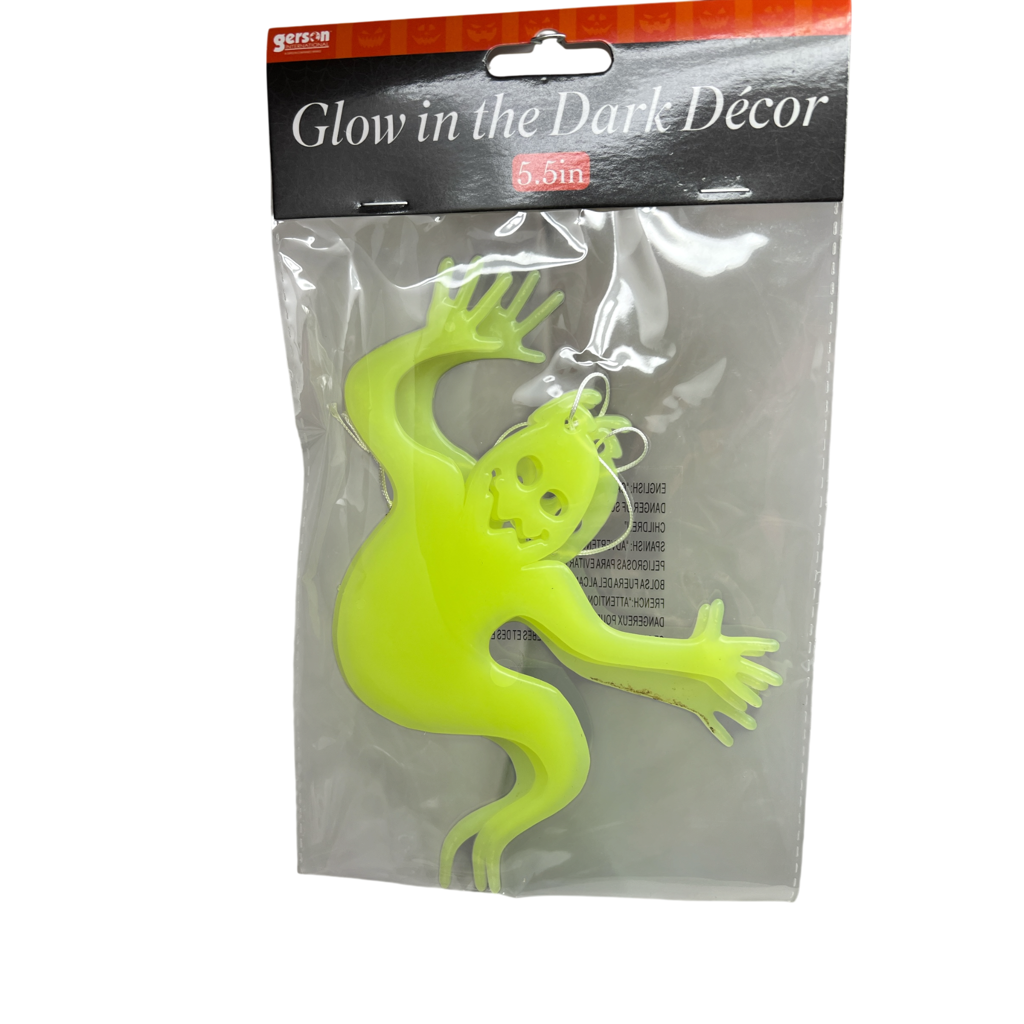 Glow In The Dark Halloween Hanging Ghost - Set of 3