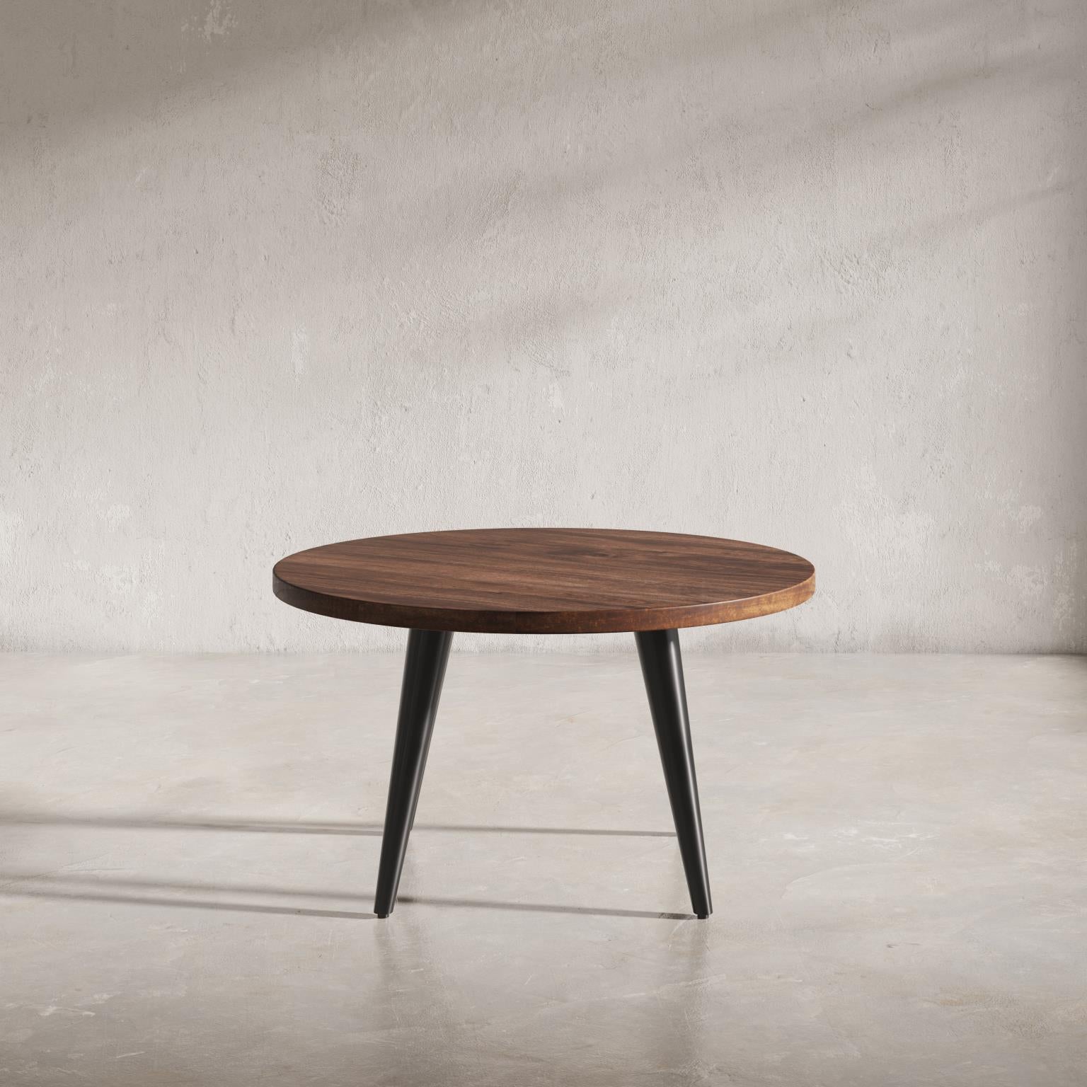 Prelude Cocktail Table Round Walnut by Homeportonline