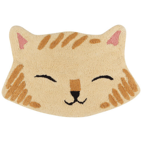 Bathmat Shaped Feline Fine by Homeportonline