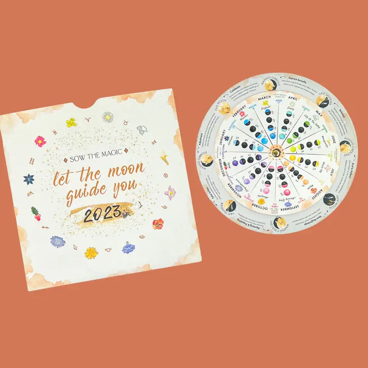 Let the Moon Guide You! Moon Phase Ritual Guide Calendar by Wild Lark