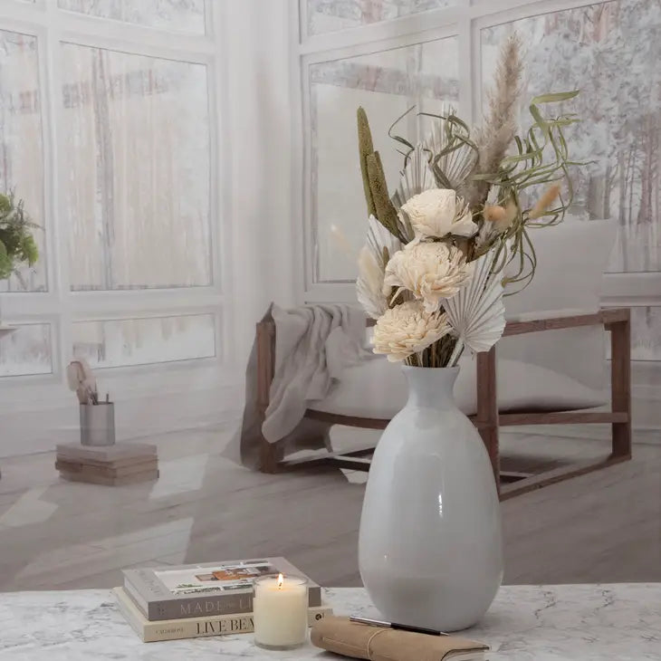 Pampas & Sola Flower Bouquet