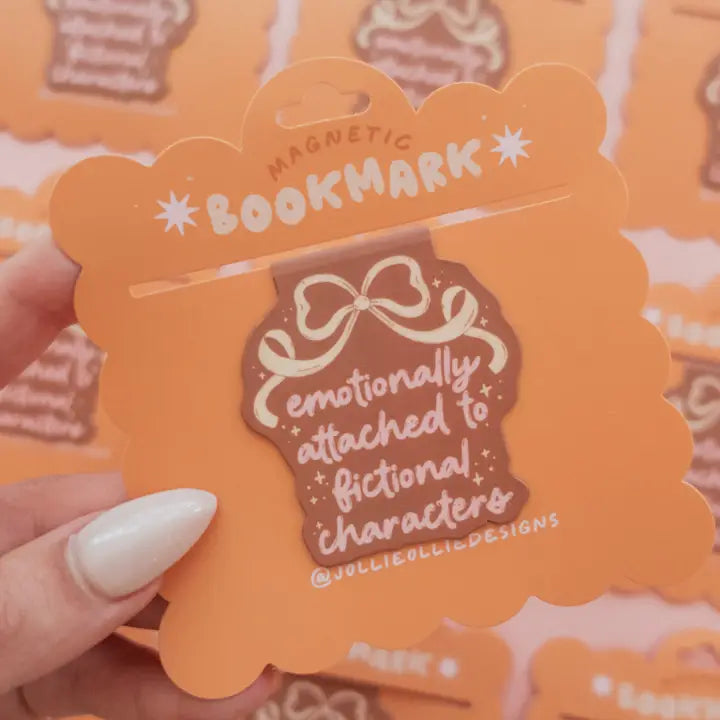 Emotionally Attached to Fictional Characters Magnetic Bookmark
