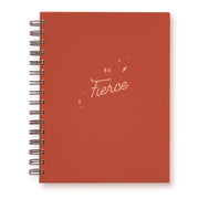 Be Fierce Journal Red by Wild Lark