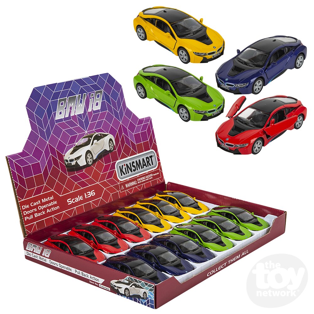 Diecast Pullback BMW i8 5" (Sold Individually) by Homeportonline