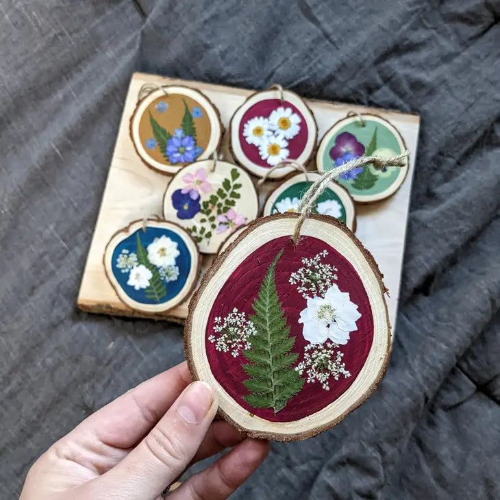 Sale!DIY Pressed Flower Ornament Kits