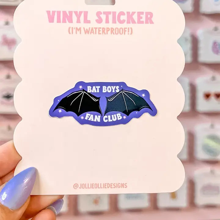 Bat Boys Fan Club Sticker