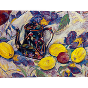 Tea Time Blank Greeting Card