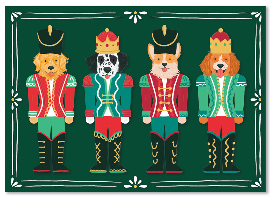 Love of Pets Boxed Cards (Dogs Dressed as Nutcrackers)