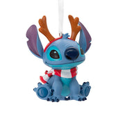 Disney Stitch Reindeer Christmas Ornament