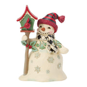 Highland Glen Snowman Figurine - Birdie It's Cold Outside