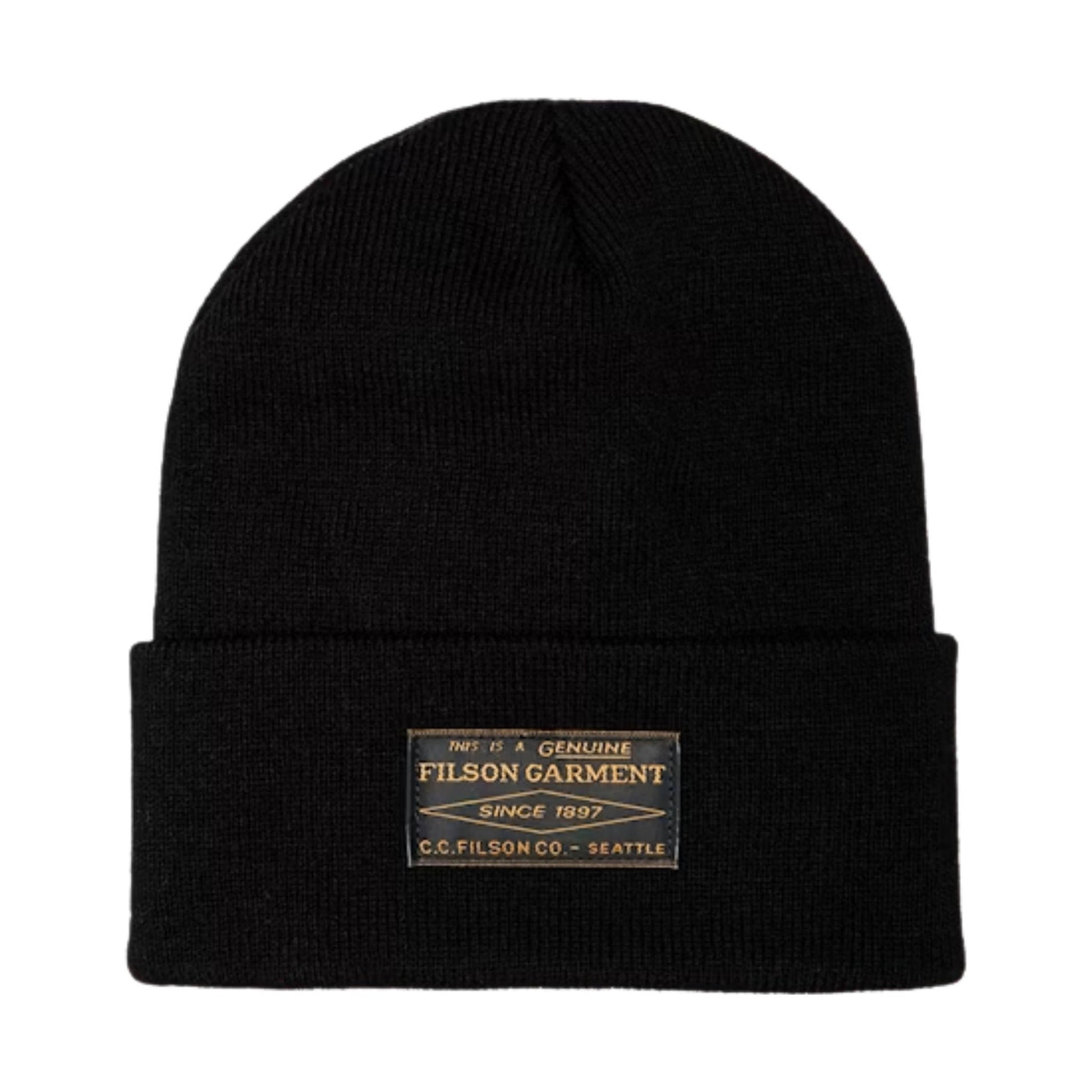 Filson Ballard Watch Cap - Black by Lenny's Shoe & Apparel