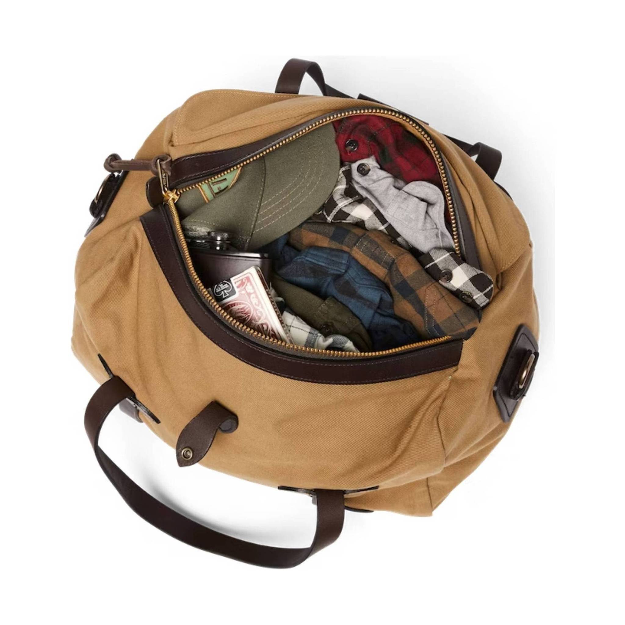 Filson Medium Duffle Bag - Tan by Lenny's Shoe & Apparel