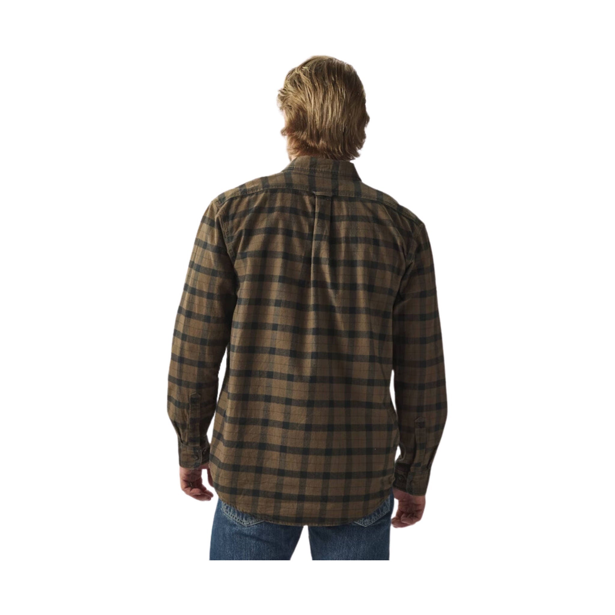 Filson Men's Alaskan Guide Shirt - Otter Green Black by Lenny's Shoe & Apparel