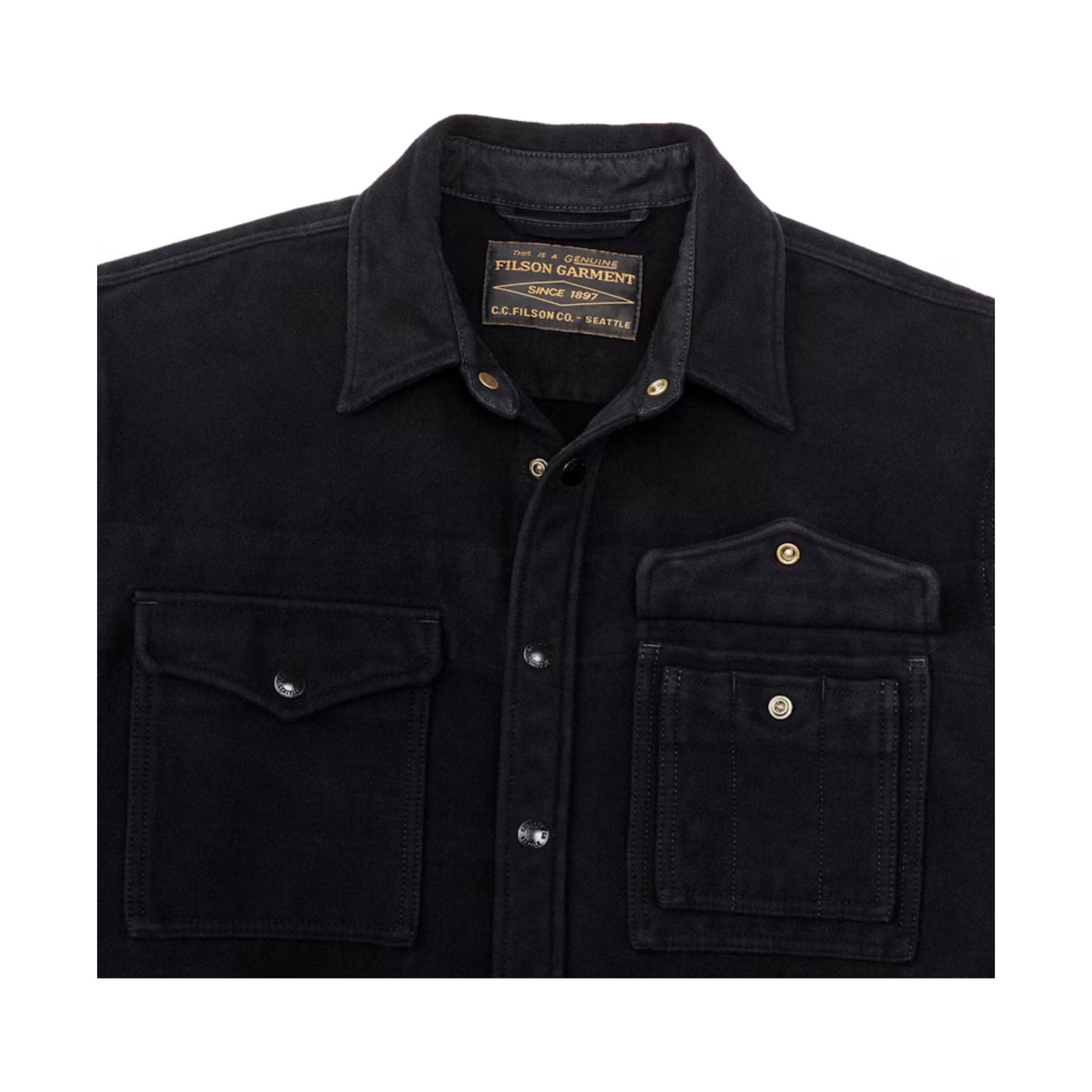 Filson Men's Beartooth Jac Shirt - Anthracite by Lenny's Shoe & Apparel