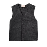 Filson Men's Mackinaw Wool Vest - Charcoal by Lenny's Shoe & Apparel