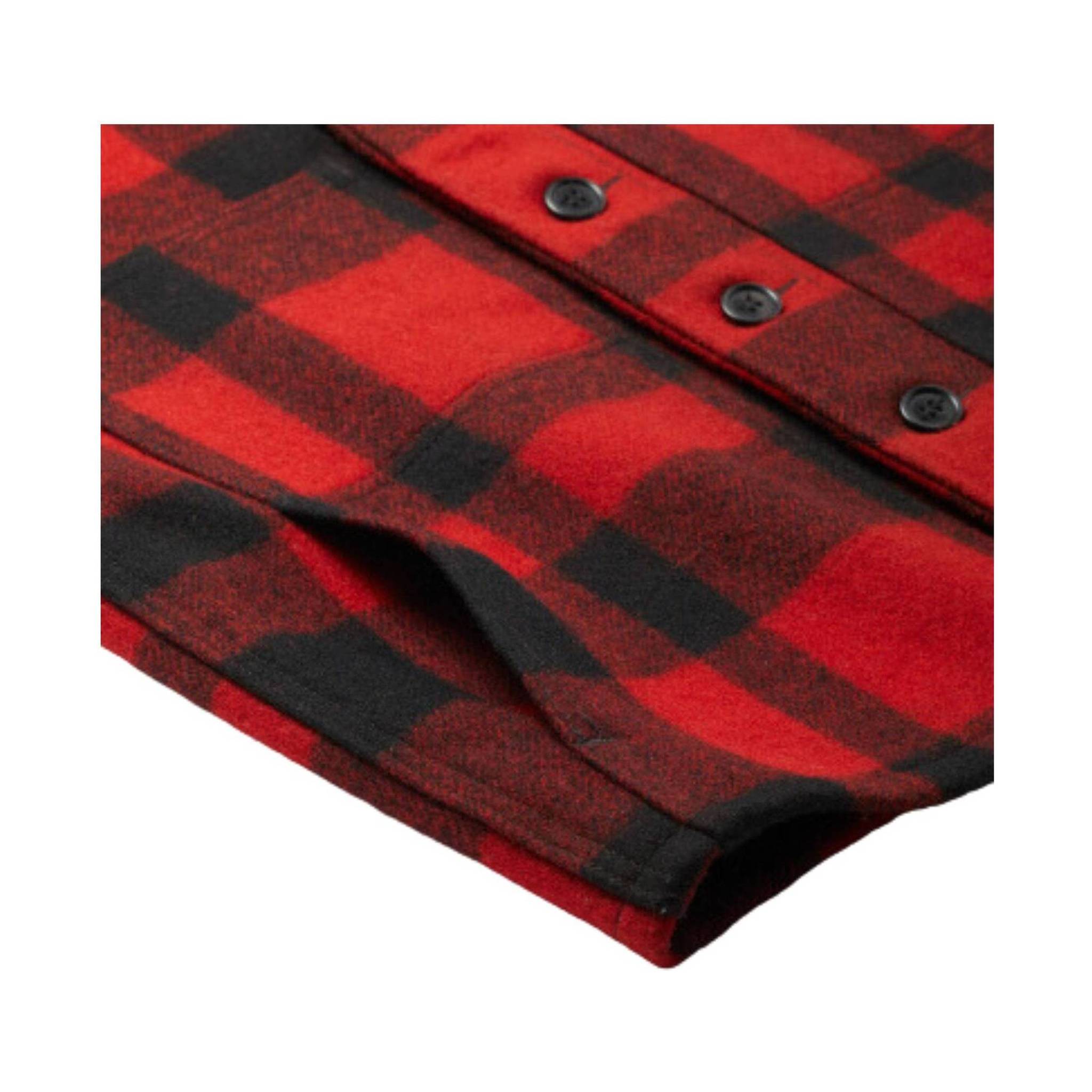 Filson Men's Mackinaw Wool Vest - Red/Black by Lenny's Shoe & Apparel