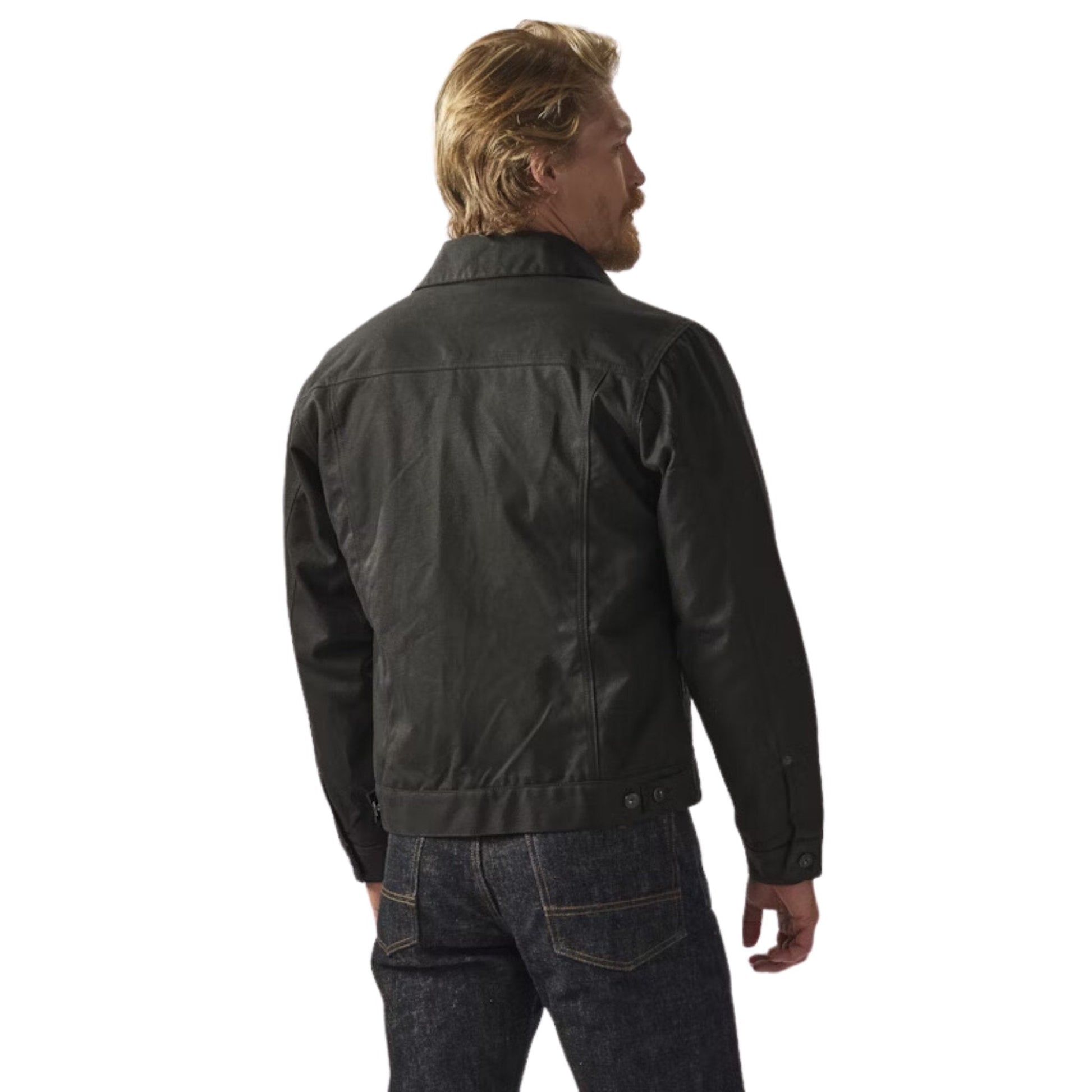 Filson Men's Short Lined Cruiser Jacket - Black by Lenny's Shoe & Apparel