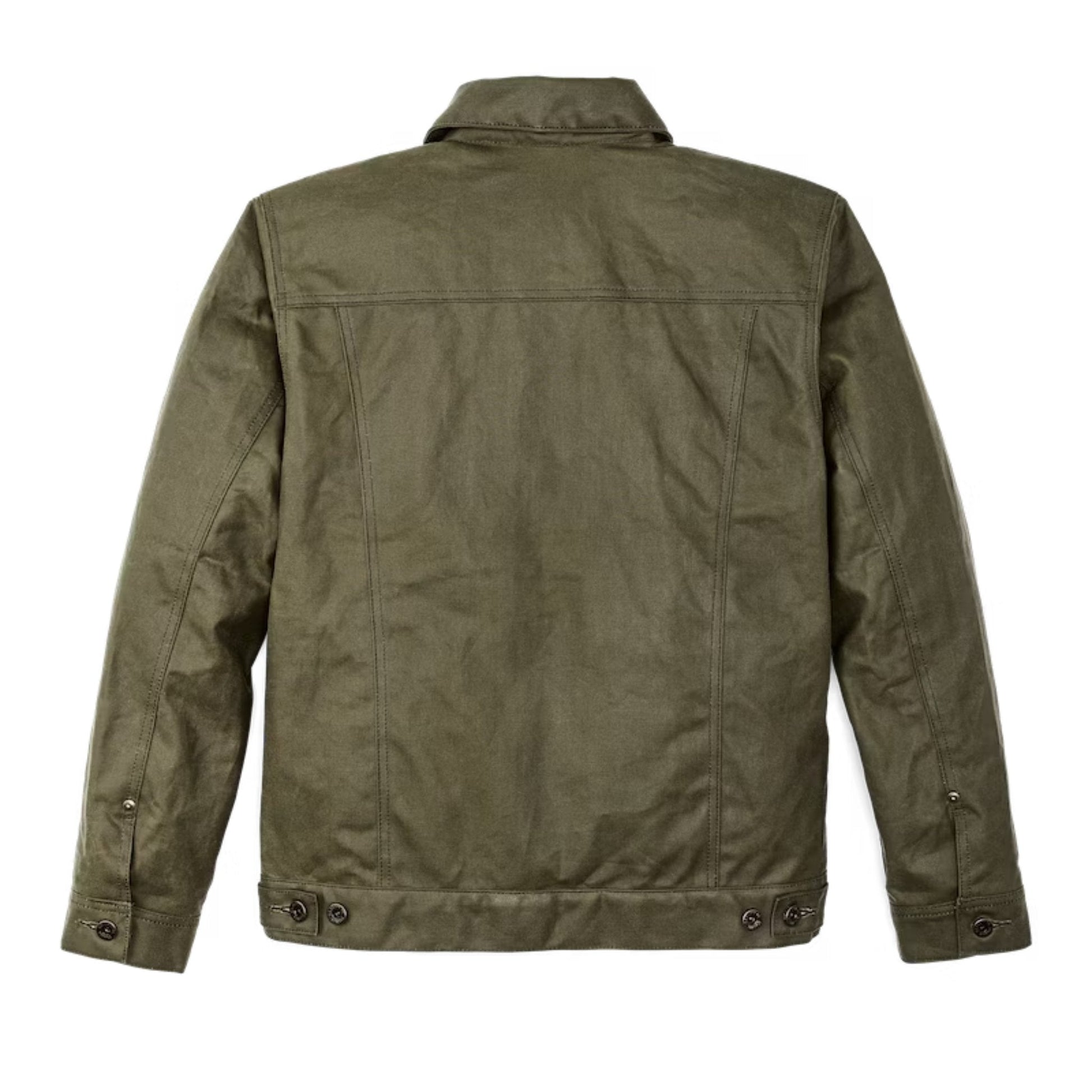 Filson Men's Short Lined Cruiser Jacket - Military Green by Lenny's Shoe & Apparel