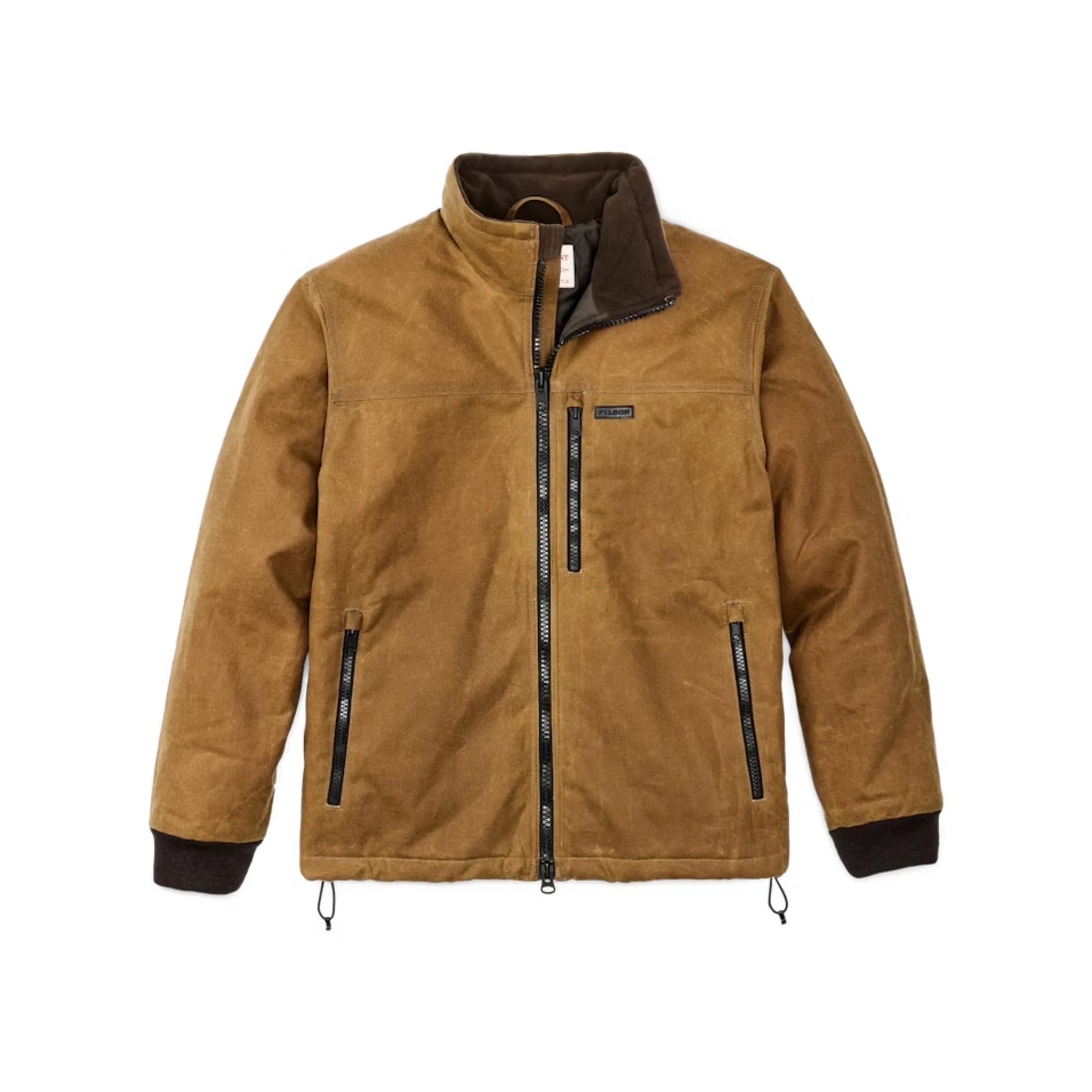 Filson Men's Tin Cloth Primaloft Jacket - Dark Tan by Lenny's Shoe & Apparel