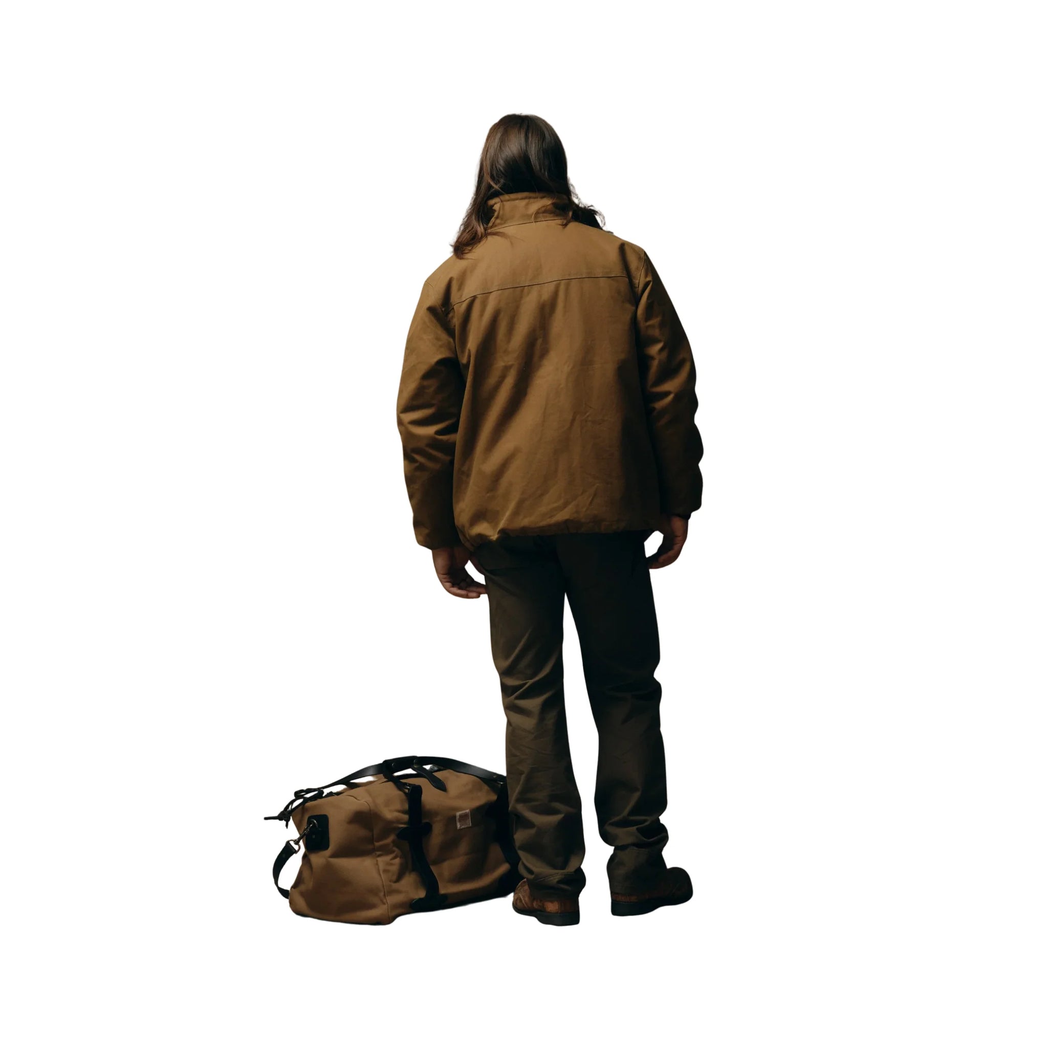 Filson Men's Tin Cloth Primaloft Jacket - Dark Tan by Lenny's Shoe & Apparel