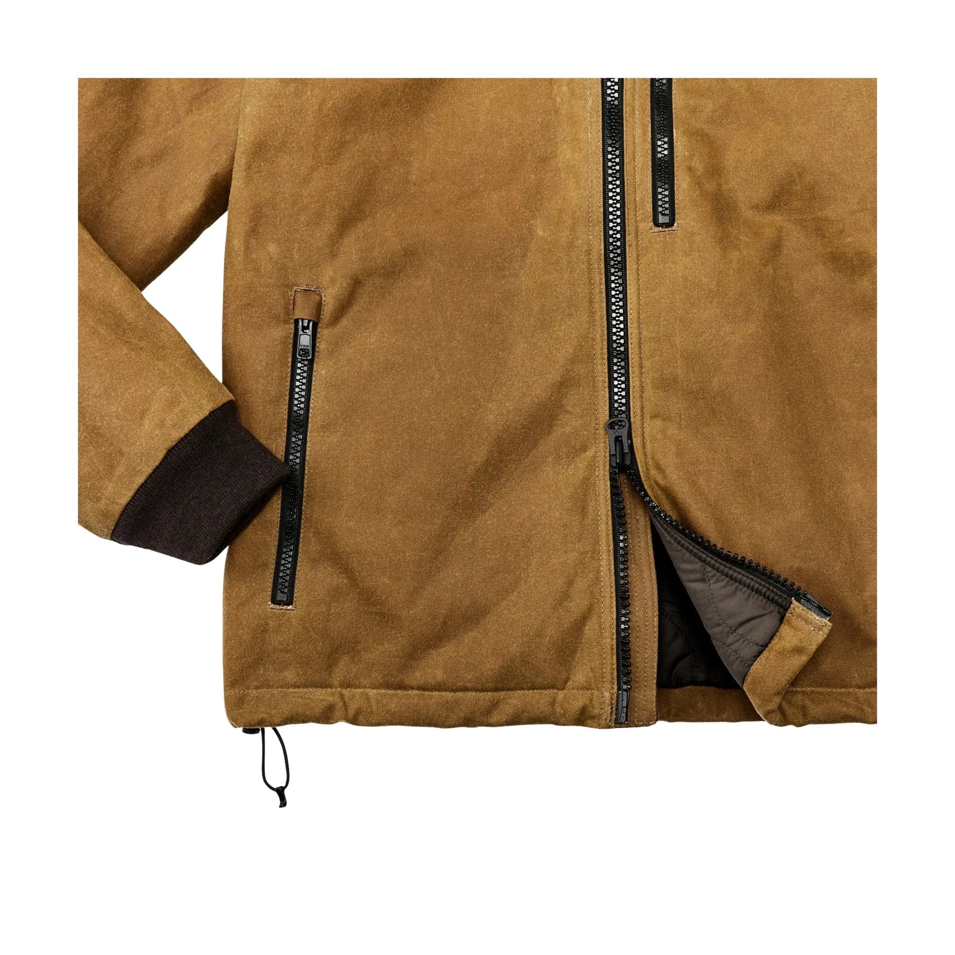 Filson Men's Tin Cloth Primaloft Jacket - Dark Tan by Lenny's Shoe & Apparel