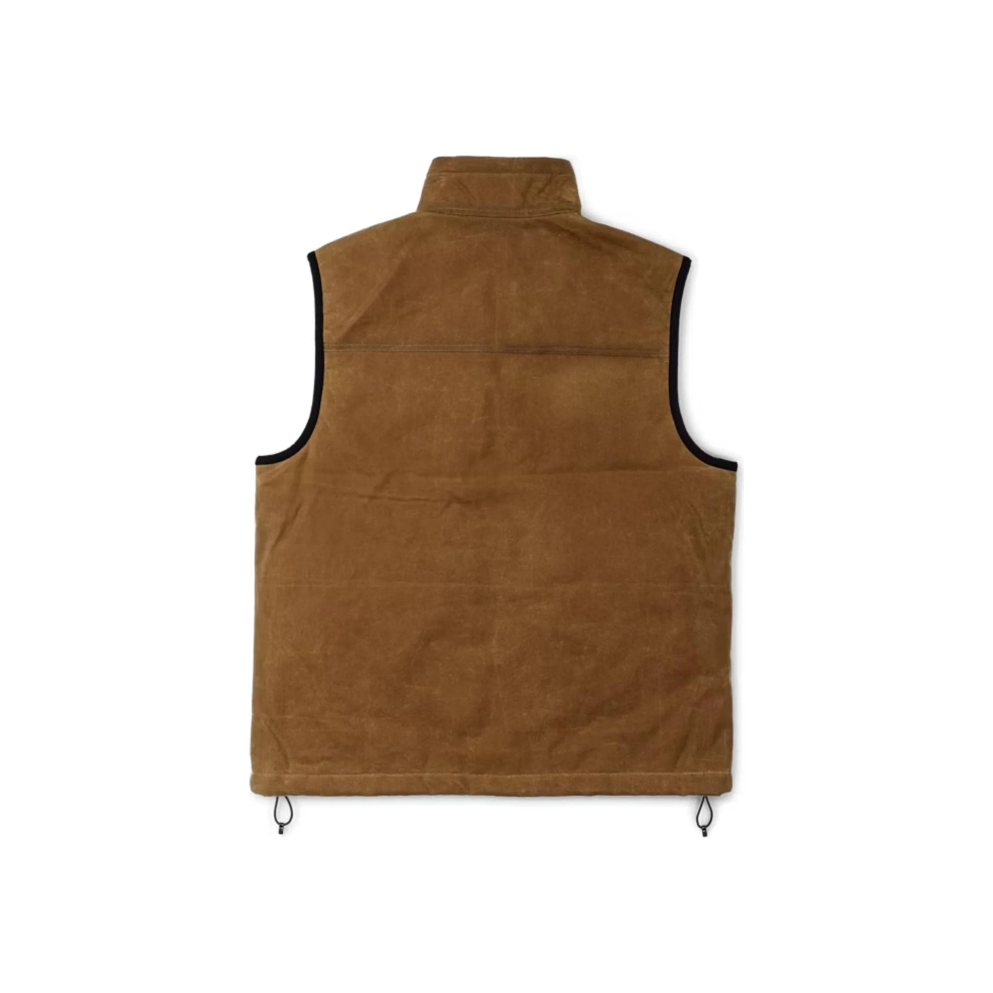 Filson Men's Tin Cloth Primaloft Vest - Dark Tan by Lenny's Shoe & Apparel