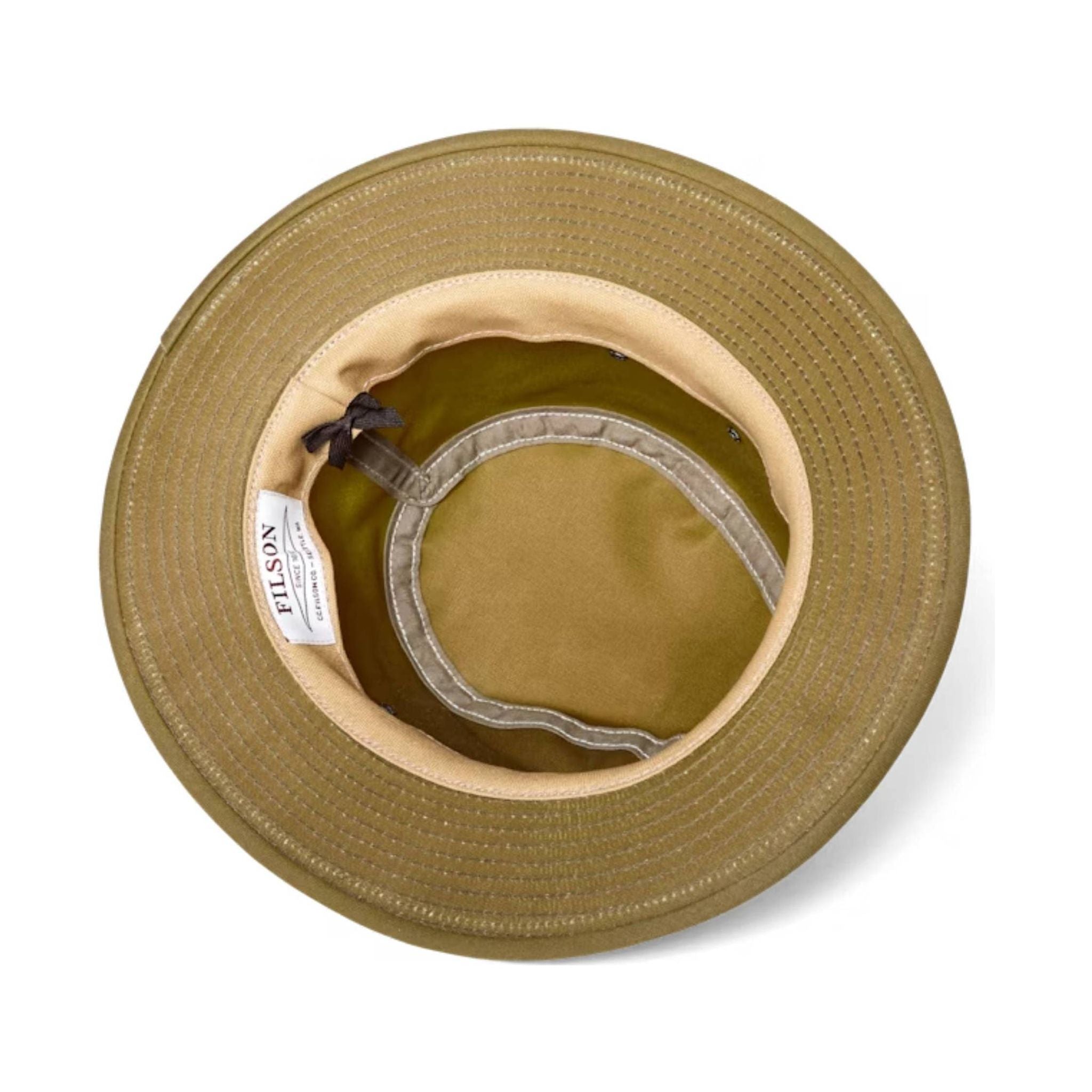 Filson Tin Cloth Packer Hat - Dark Tan by Lenny's Shoe & Apparel