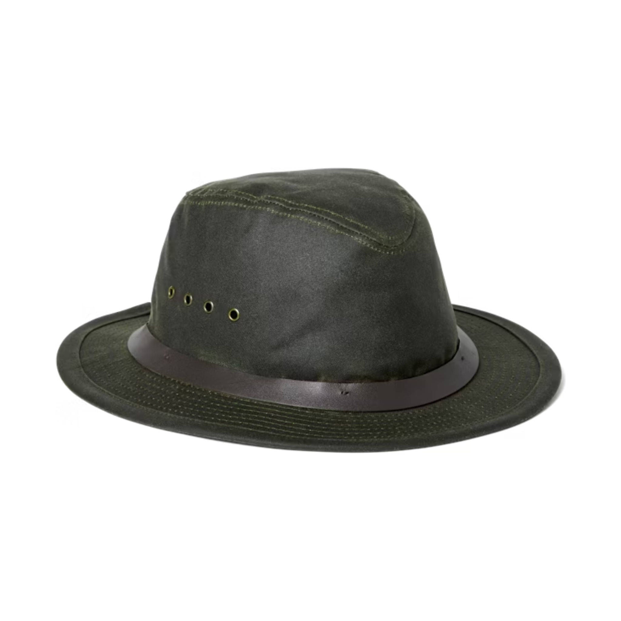 Filson Tin Cloth Packer Hat - Otter Green by Lenny's Shoe & Apparel