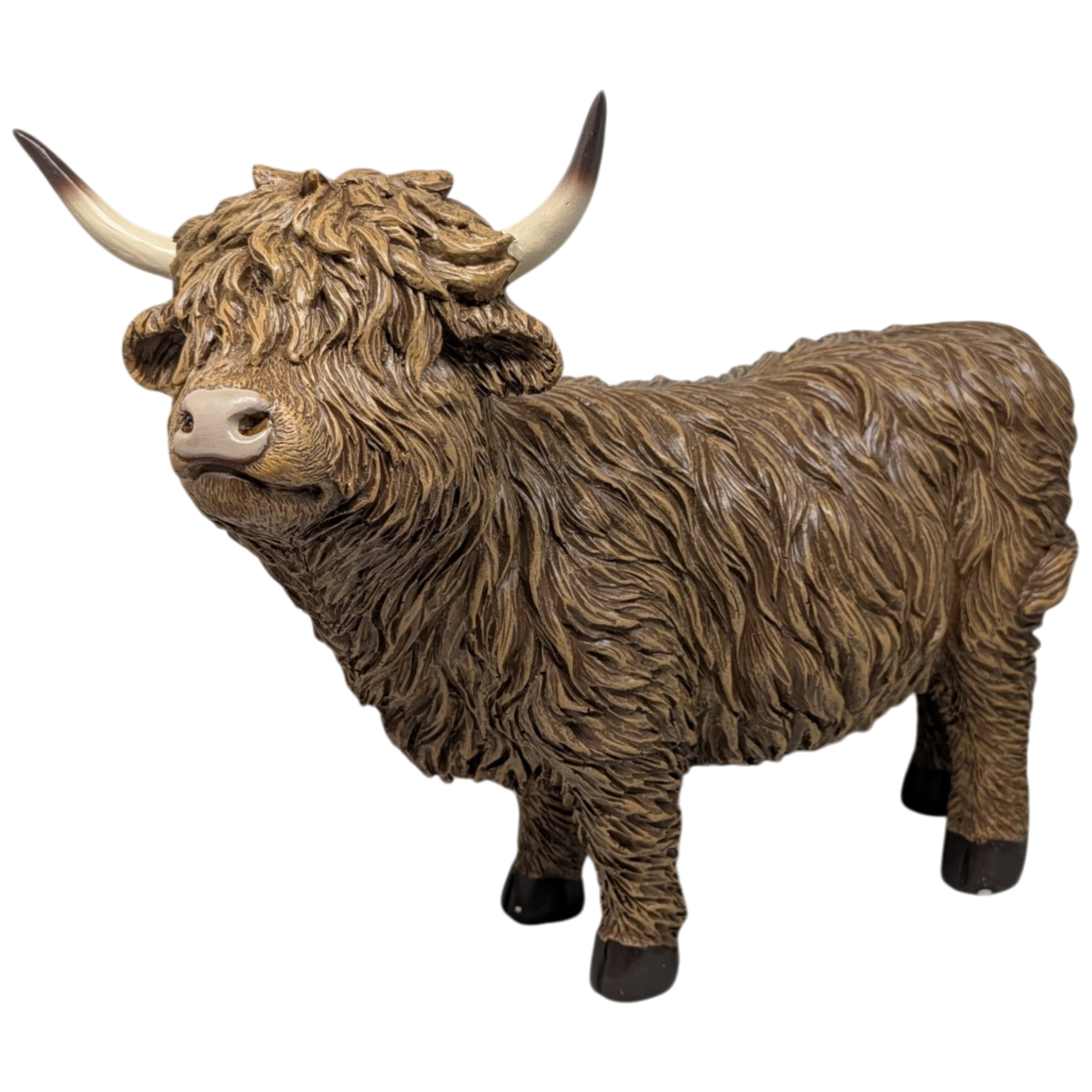 Magnesium Holiday Highland Cow - Small (16 inch)